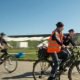 Fahrrad Oasen der Großstadt Radtour - 3 Radfahrer