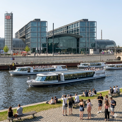 Bootstour Berlin 1 Stunde durch das Regierungsviertel mit der Reederei Riedel