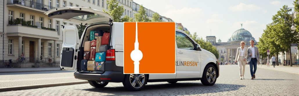 Gepäckservice Berlin - Koffer in einem Fahrzeug Gepäckservice Berlin - Koffer in einem Fahrzeug