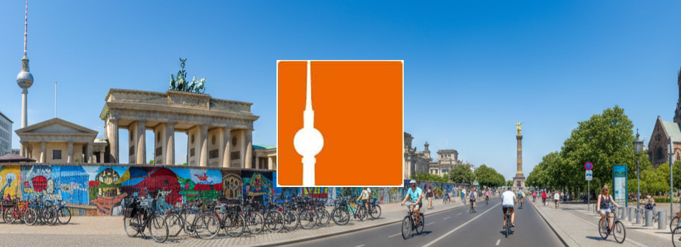 Berliner Sehenswürdigkeiten und Fahrräder - Radtour Schulklasse Berlin
