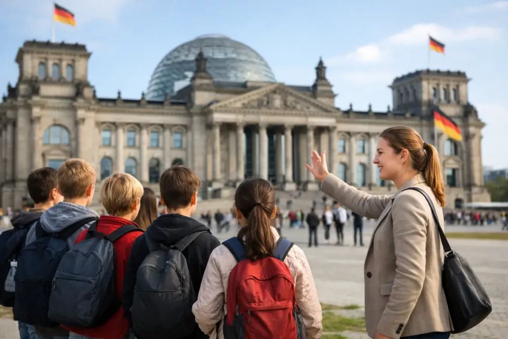 Bundestag besuchen mit Schulklasse planen