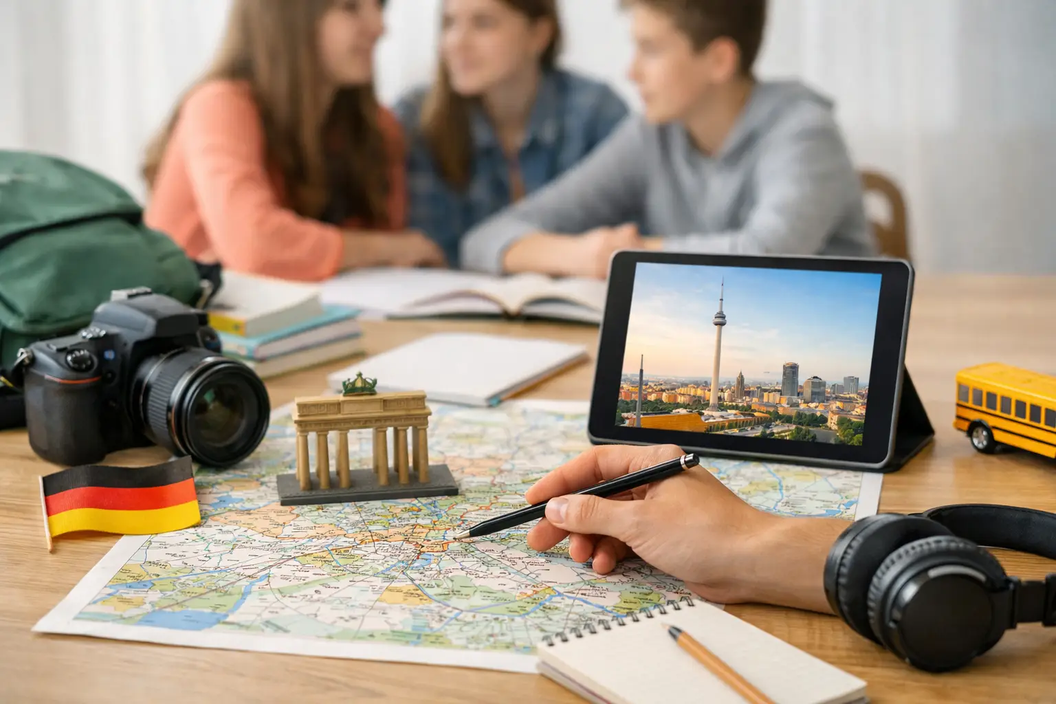 Berlin-Programm für Schulklassen planen