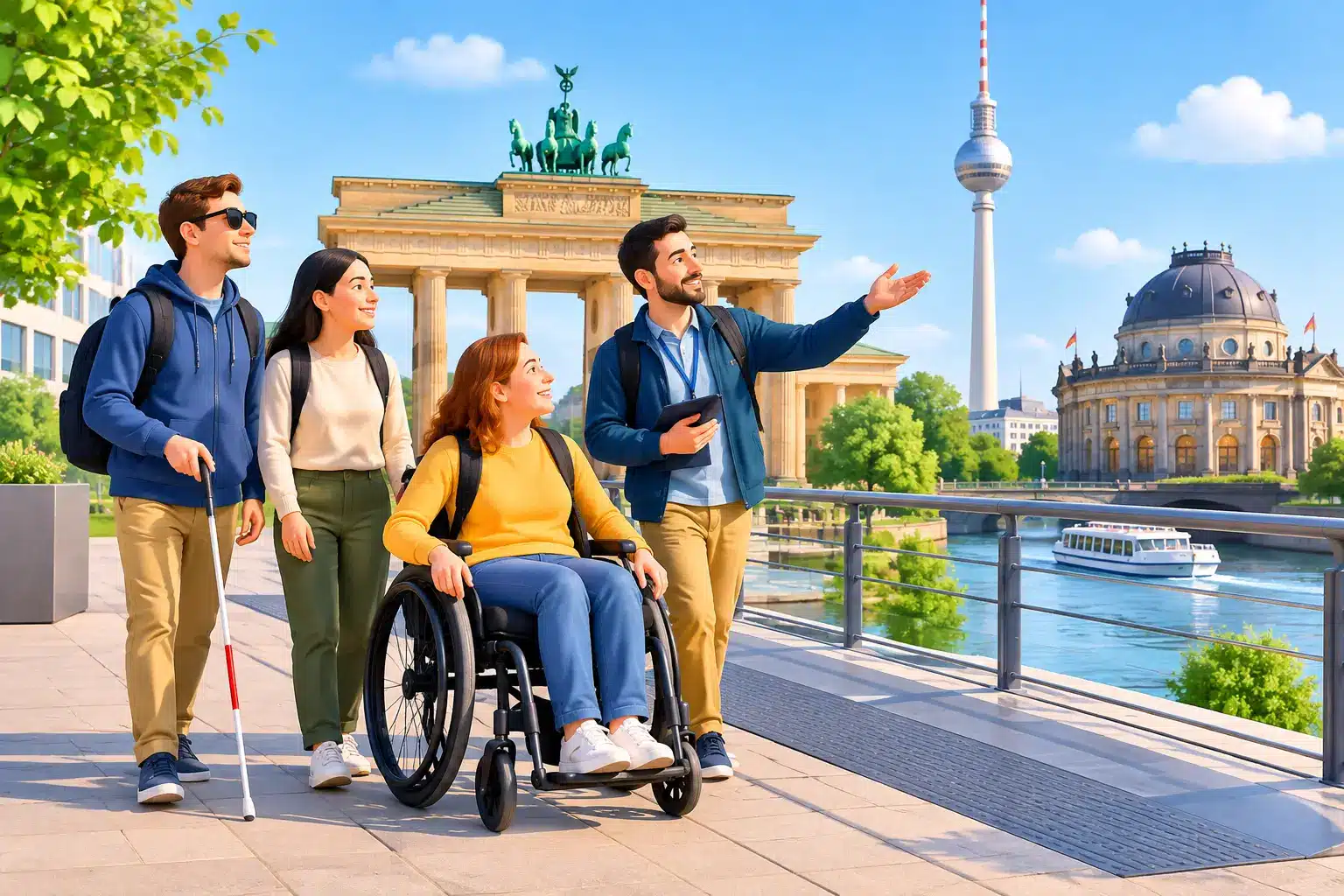 Barrierefreie Berlinreise für Gruppen planen