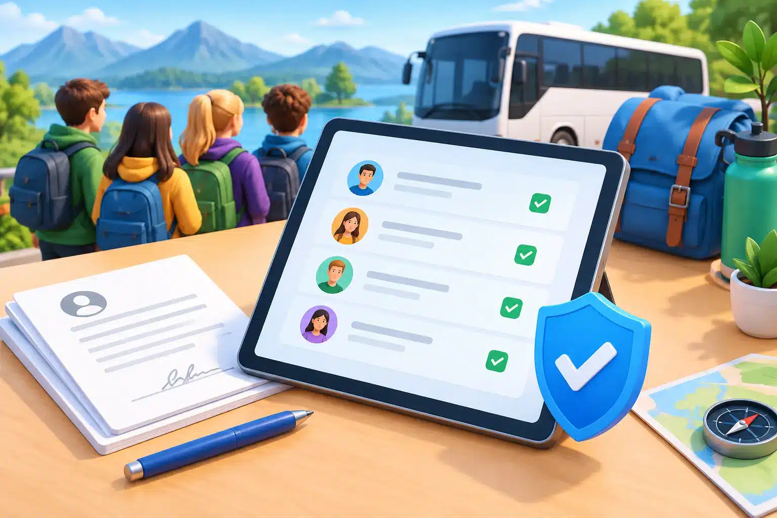Einverständniserklärungen Klassenfahrt digital verwalten