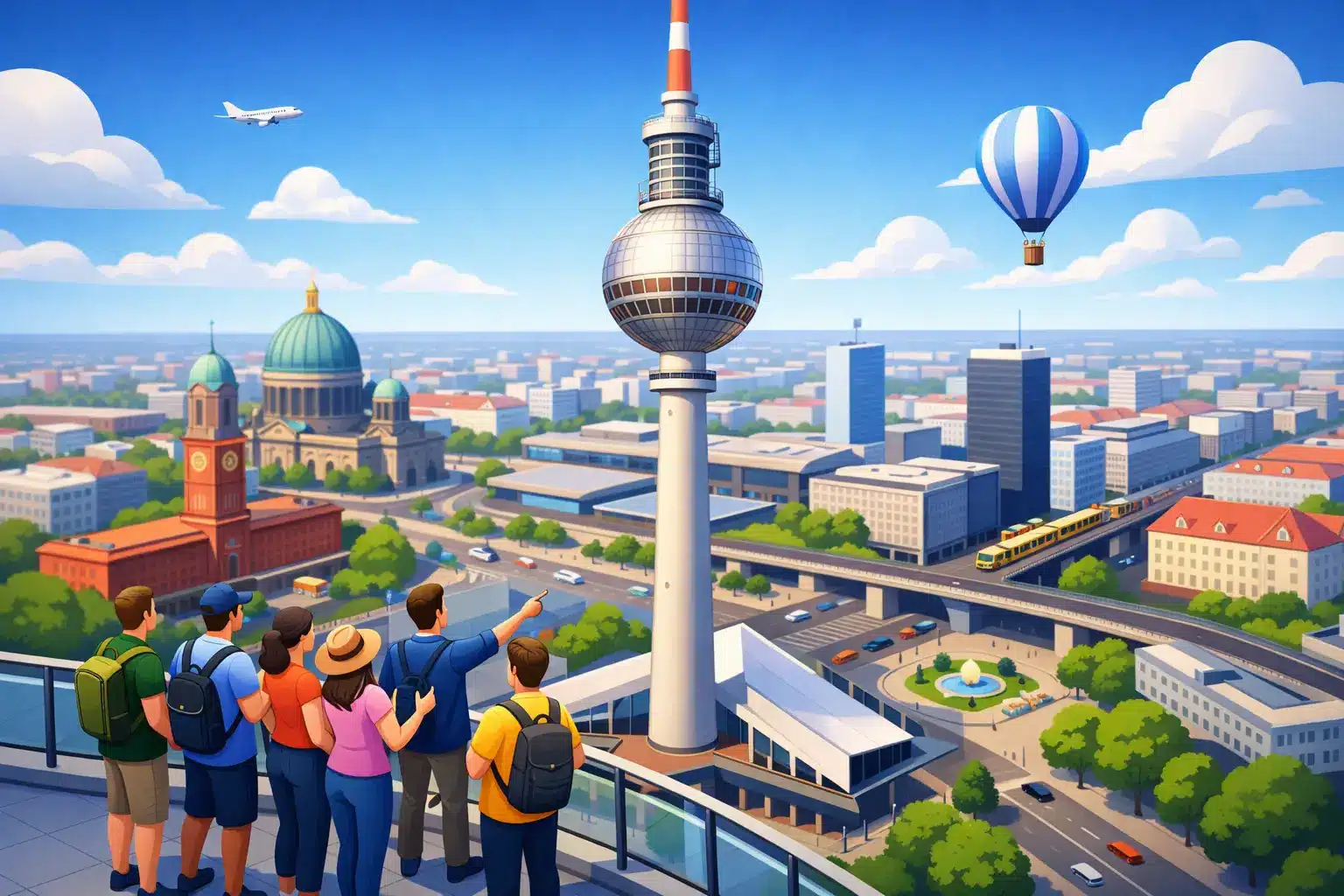 Fernsehturm Berlin für Gruppen richtig planen