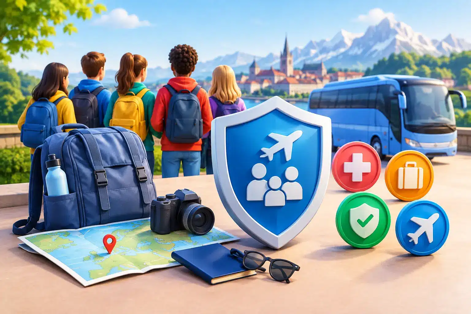 Reiseversicherung für Schulfahrten richtig wählen