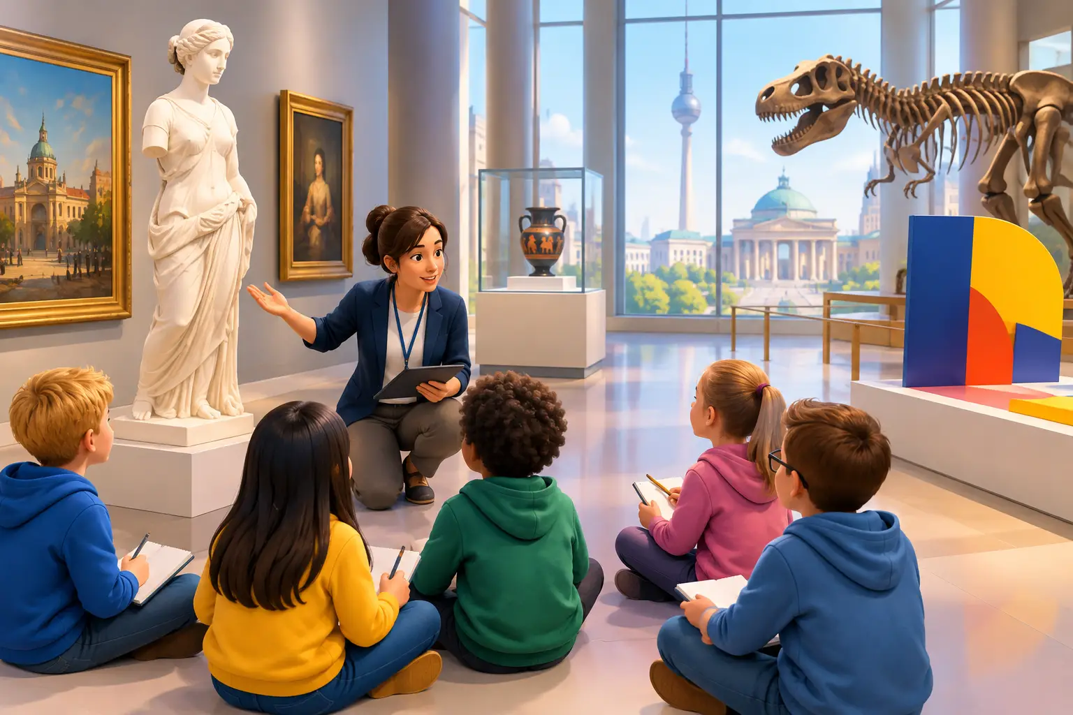 Welche Museen bieten Schulworkshops in Berlin?